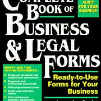 The Complete Book of Business &legal Forms