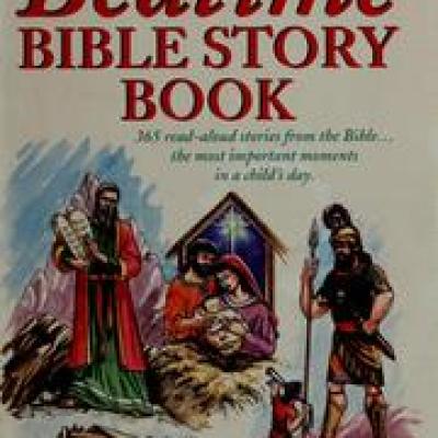 Bedtime Bible story book