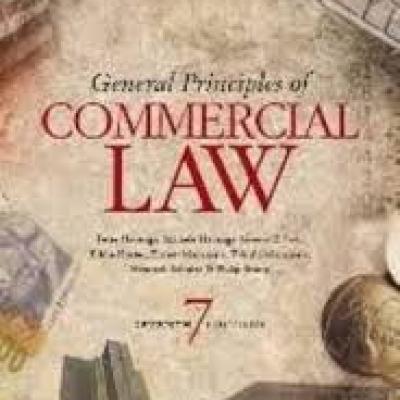 General Principle of Commercial Law
